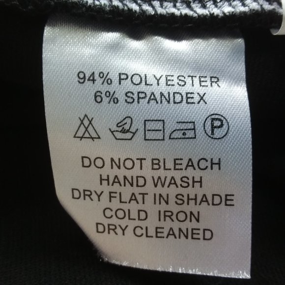 The Pyramid Collection black shawl cowel tunic small - Picture 3 of 3